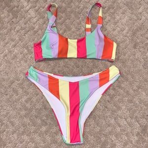 SHEIN STRIPED BIKINI